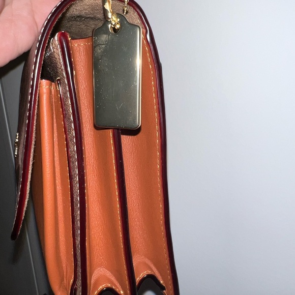 Coach Klare Crossbody Bag In Signature Canvas With Rose Print - Picture 7 of 11